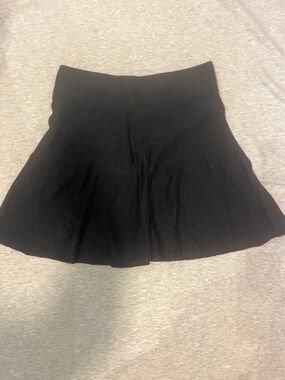 Classic Black A-Line Skirt